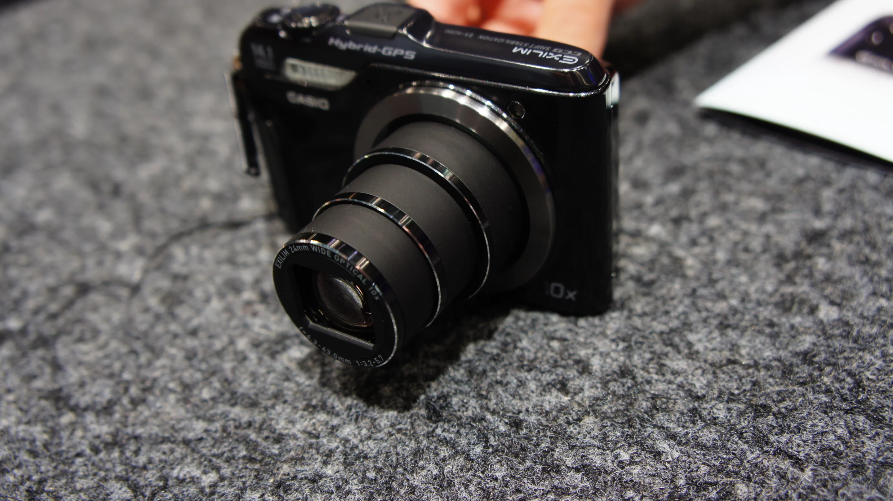 Casio's EXILIM EX-H20G on show at Photokina 2010