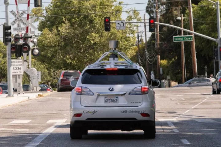 One of Google's Lexus autonomous SUVs was involved in a crash in Mountain View, California