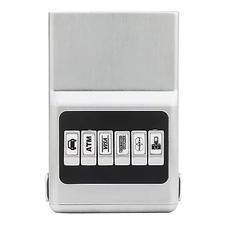 The Credit Card Holder in silver