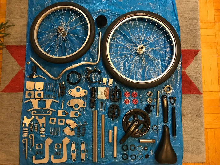 Plans call for the Bellcycle to be sold as a kit that you put together yourself