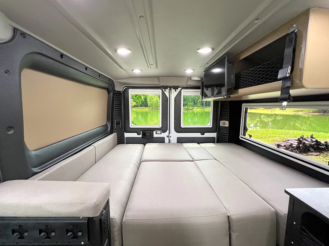Setting up the Access rear bed