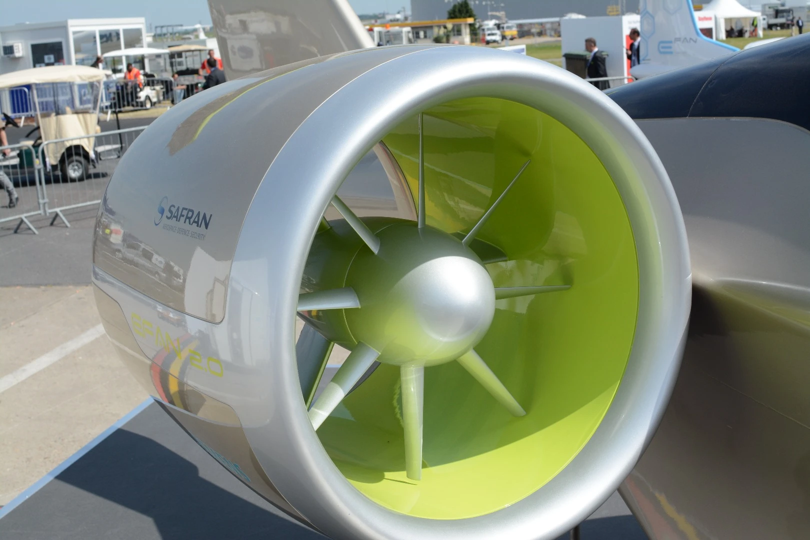 As with the original, the ducted fans on the E-Fan 2.0 will be positioned toward the center line