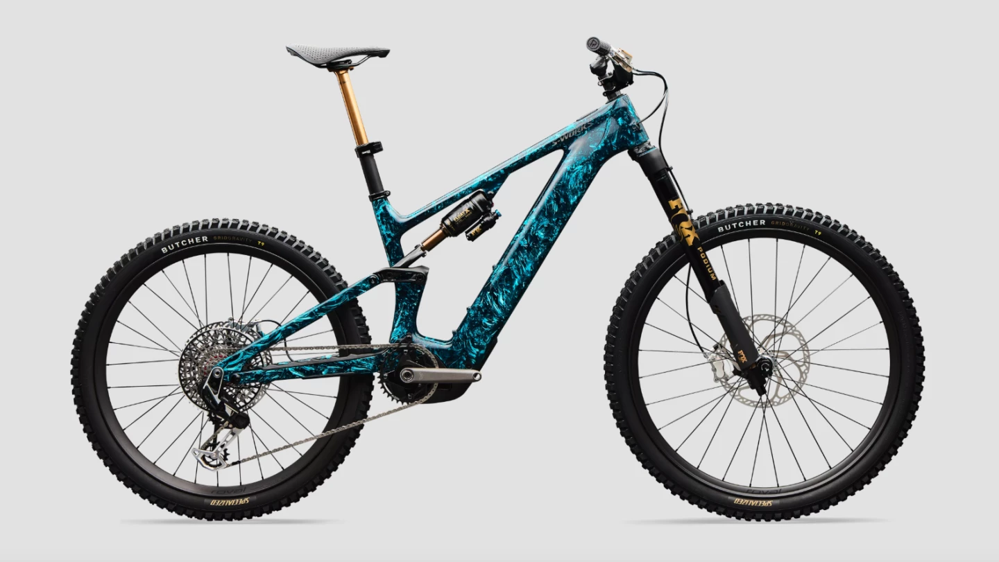 Specialized adds some fancy component swaps, a Blue Astral paint job, a range extender battery ... and nearly $5K of price