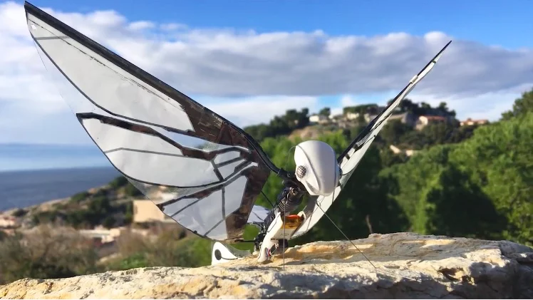 The MetaFly can be flown both indoors and outdoors (if the winds aren't too strong)