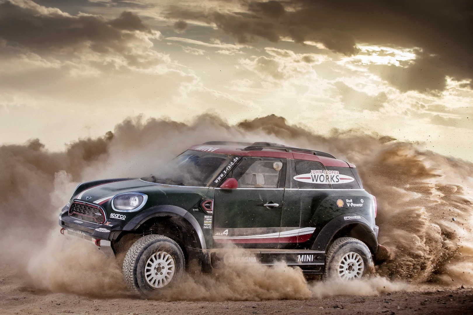 Along with three JCW Buggies, Mini/X-raid will bring four JCW Rally cars to Dakar
