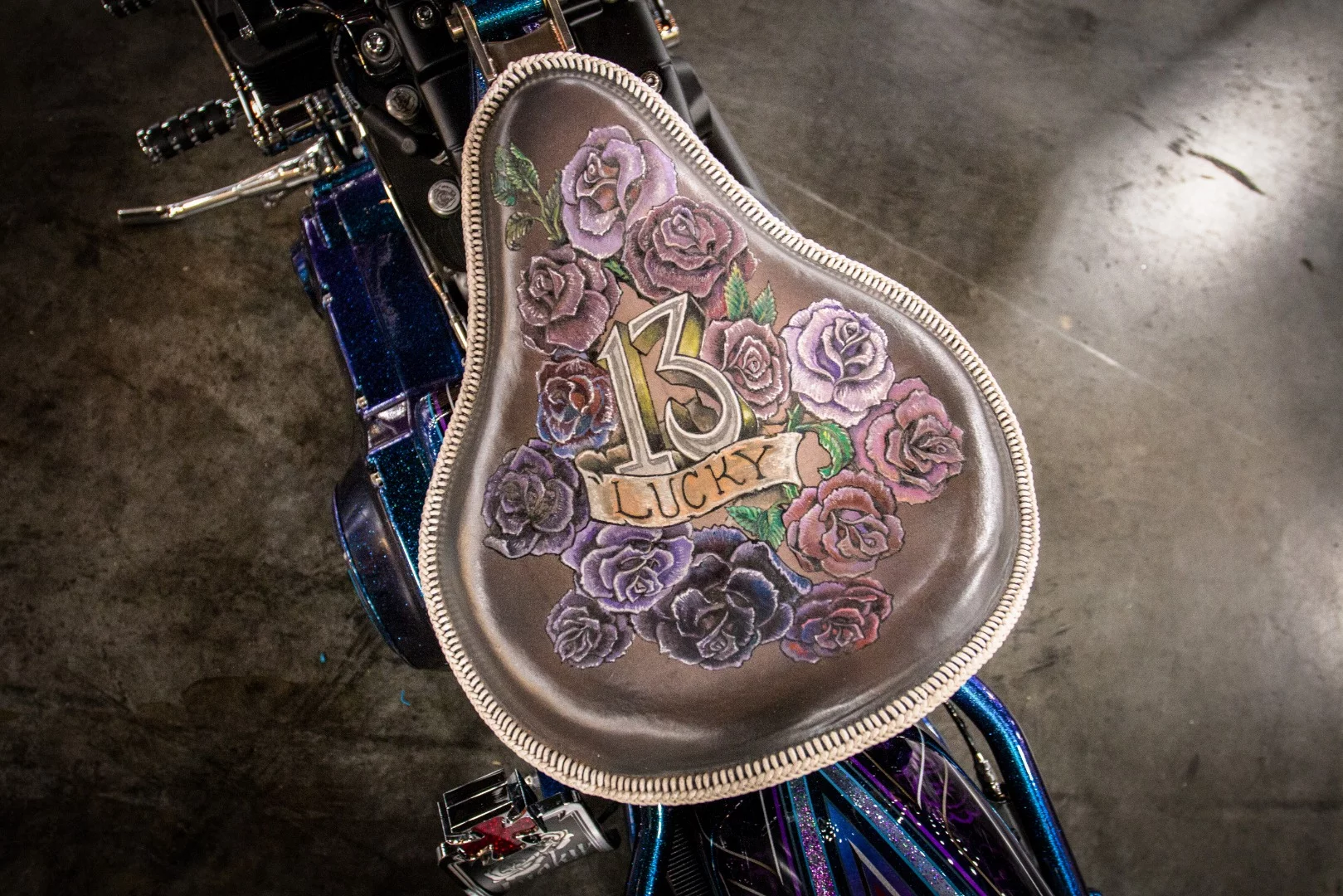 We're not sure how lucky we'd feel if our primary purpose was interfacing with biker backsides, but this RSD seat design looks on the bright side
