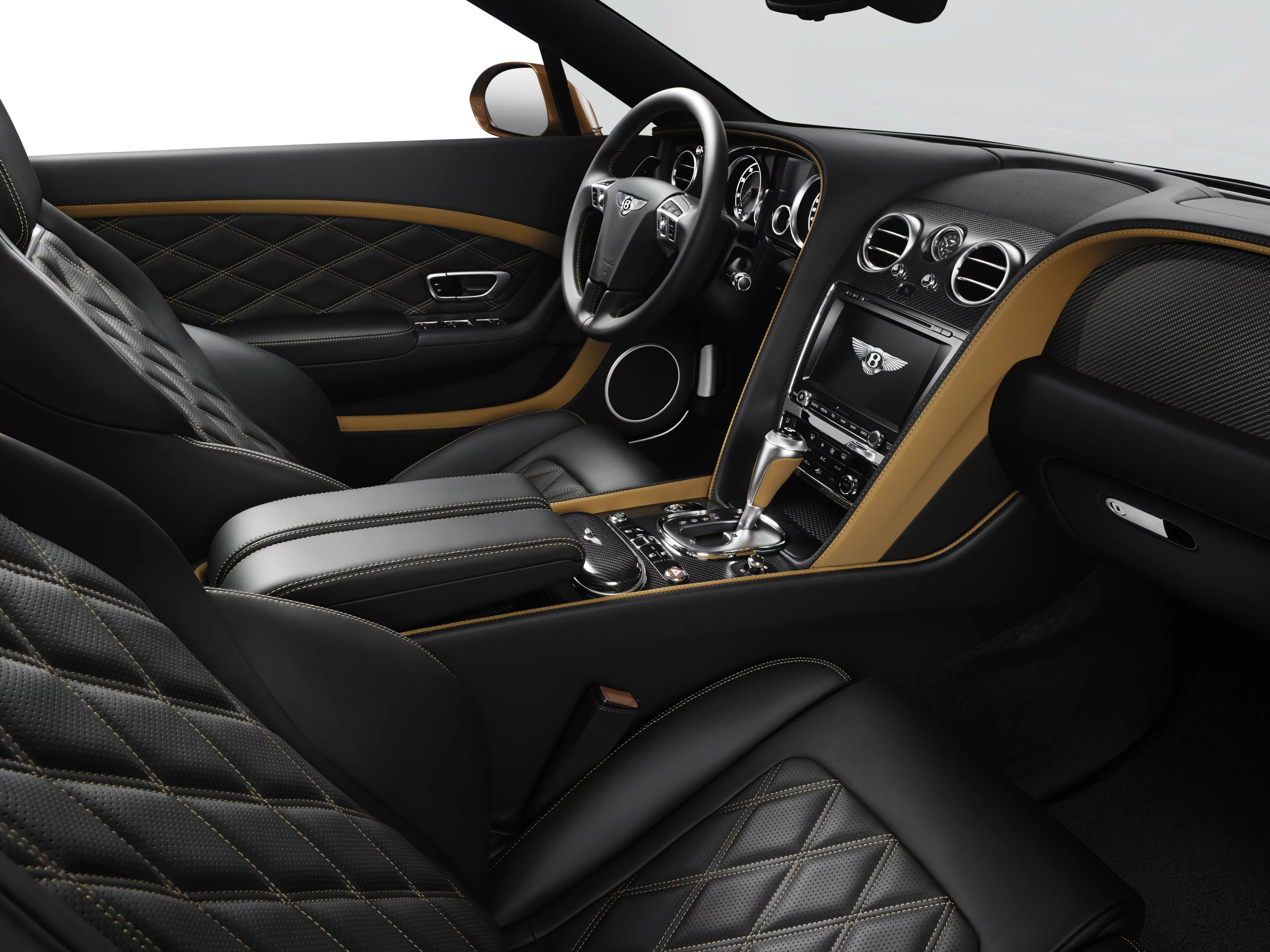 A look at the 2015 Continental GT Speed's interior