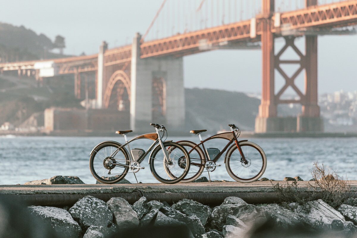 The 2020 Cafe commuter color schemes are named after northern California scenery