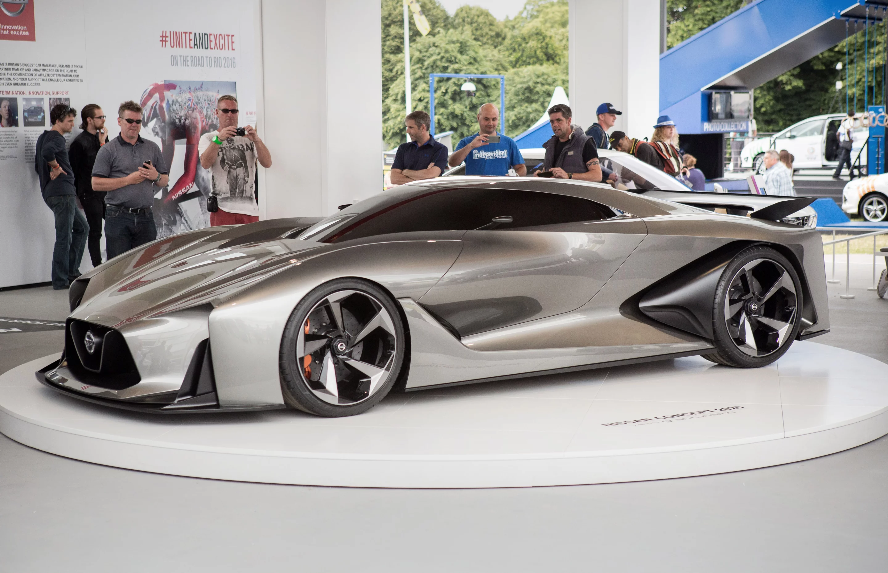The Concept 2020 Vision Gran Turismo was unveiled at the Goodwood Festival of Speed