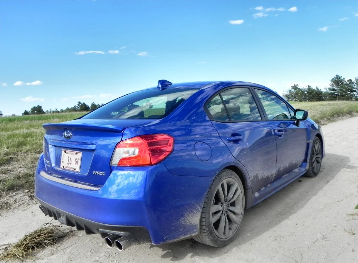 No fewer than three shades of blue are available for the 2016 Subaru WRX and STI