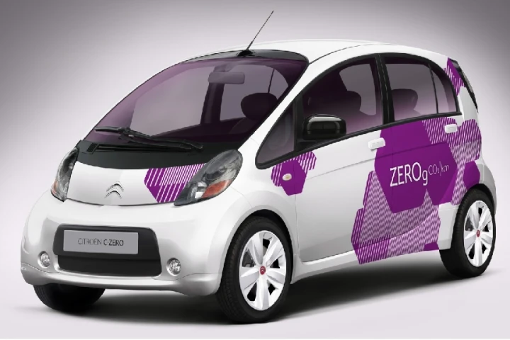 The Citroen C-ZERO - full electric compact car due for release in Q4 2010