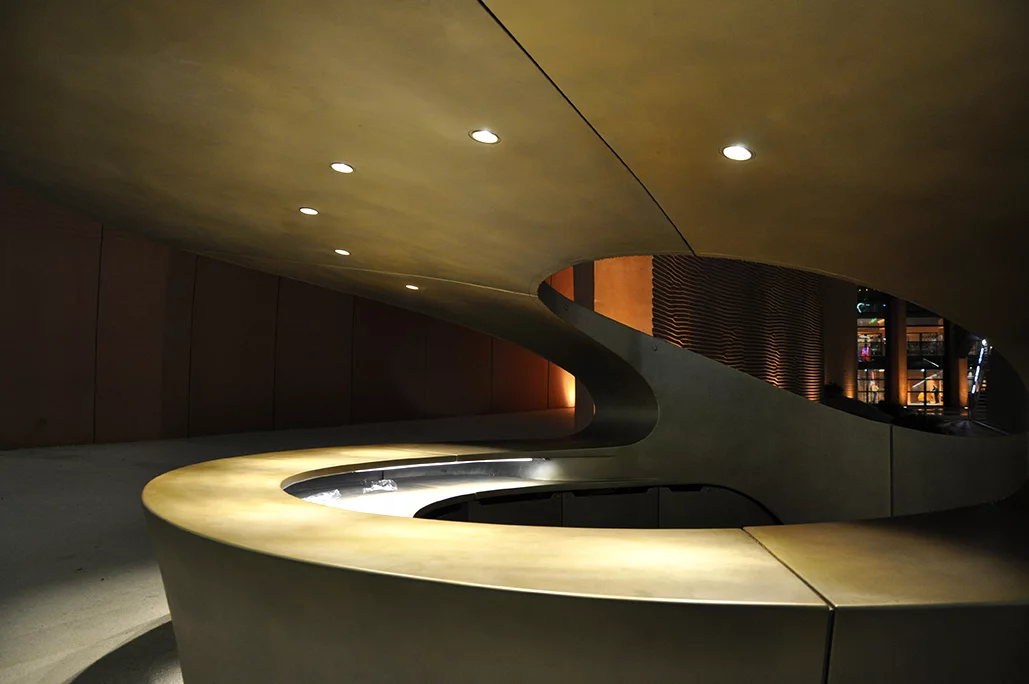 The Pavilion explores UAE’s historic settlements and the open sand dunes of its deserts