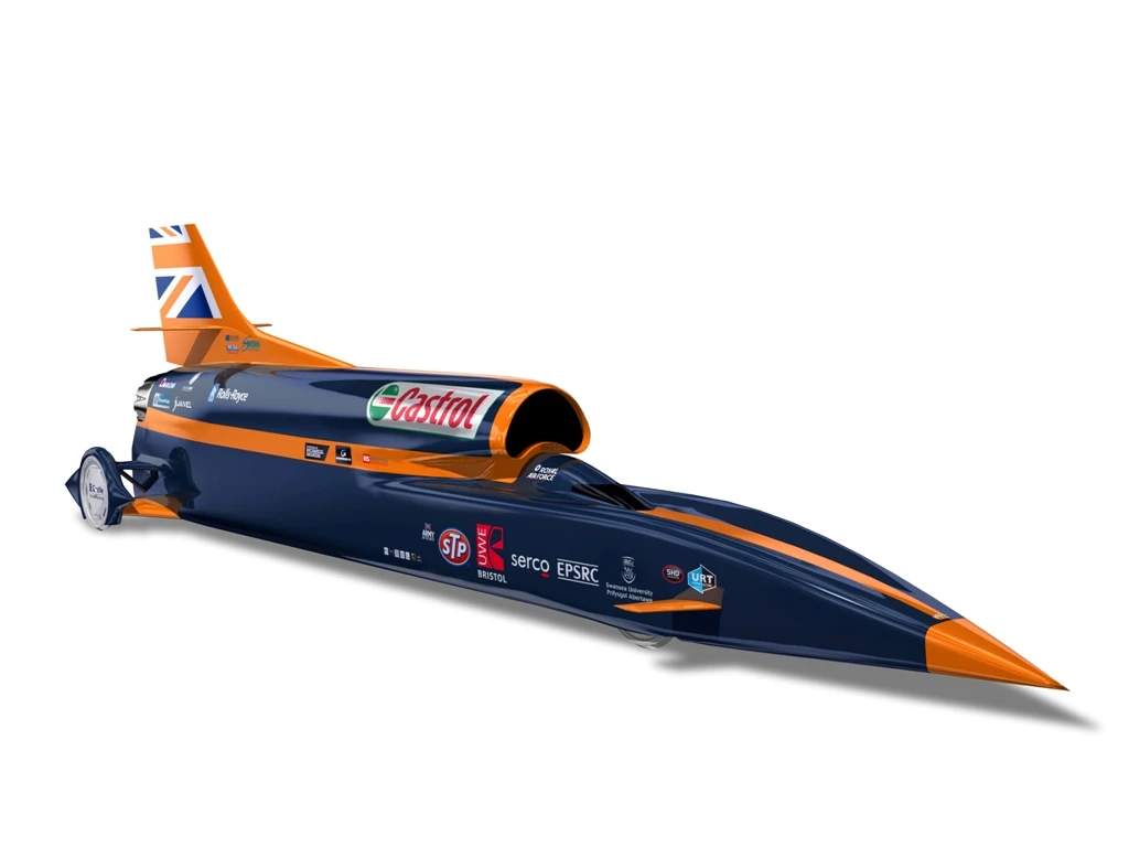 The Bloodhound SSC has three engines