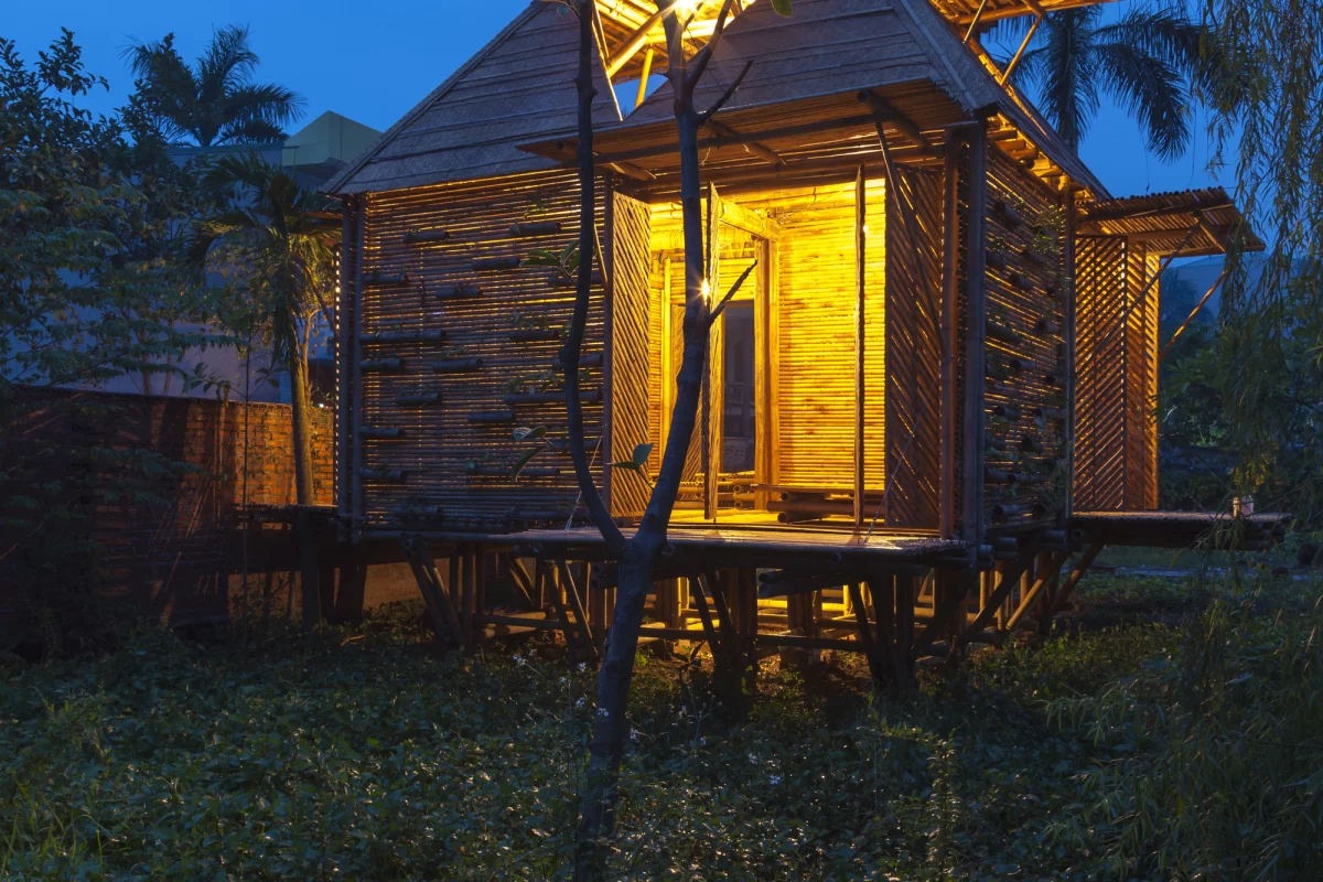 The Blooming Bamboo home, by Vietnamese architectural firm H&P Architects (Photo: Doan Thanh Ha)