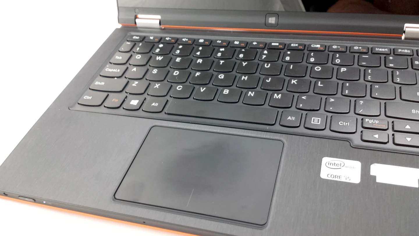 The Yoga's keyboard is excellent, with a spacious trackpad to boot