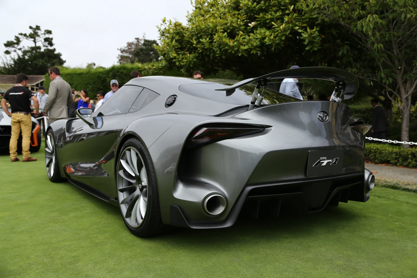 The new FT-1 in Pebble Beach (Photo: Angus MacKenzie/Gizmag)