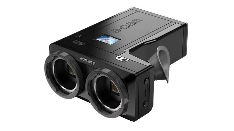 The Ikonoskop A-Cam3D features 3D 1080p HD video recording
