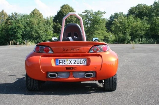 Triketek's X2 Arrow three-wheeler