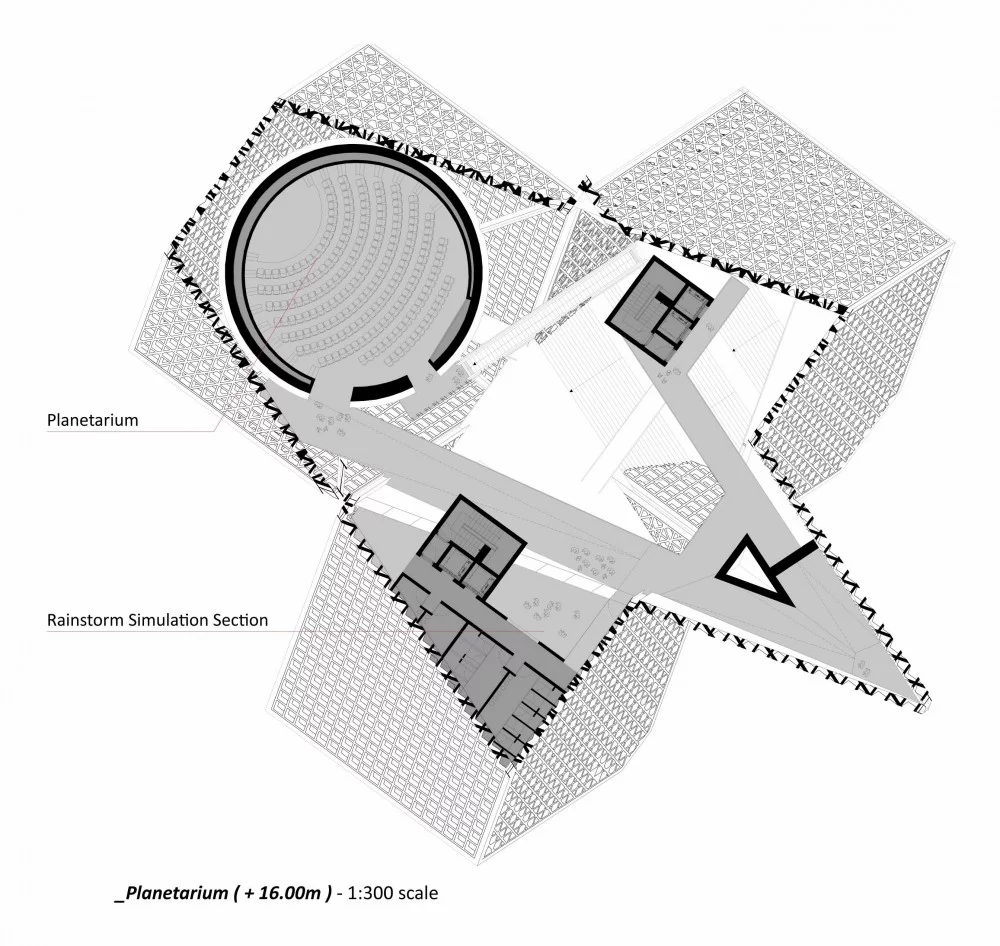 The OODA Disaster Center concept plan (image: OODA)