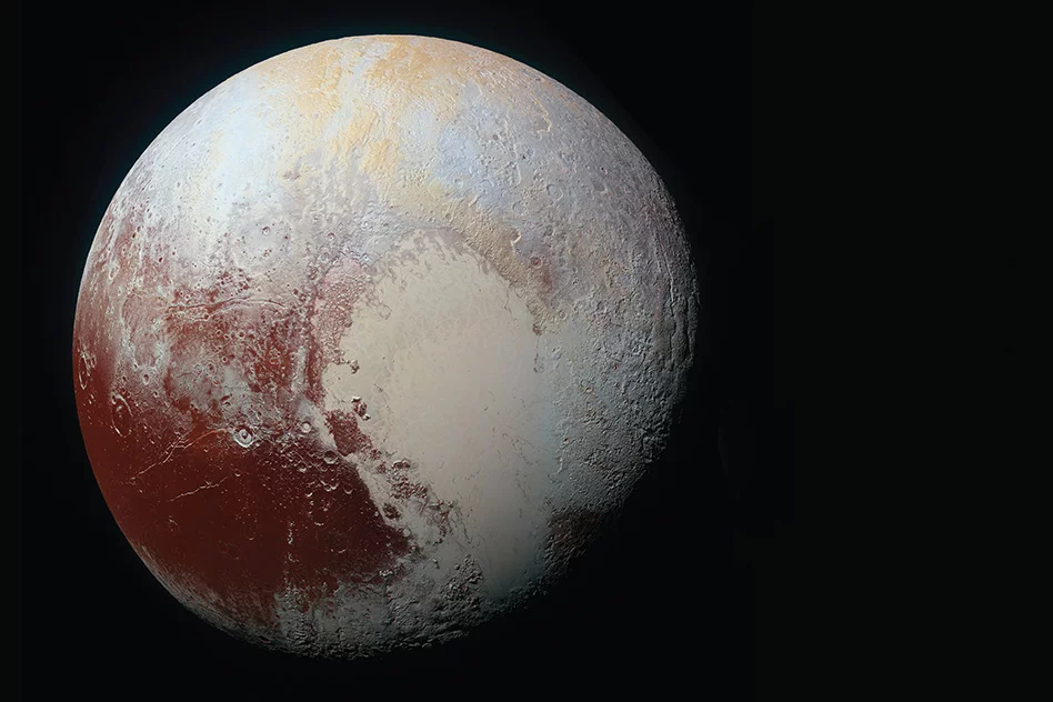 According to data collected by New Horizons,there is less than a five percent chance that the locked positioning of Tombaugh Regio and Charon is the product of chance