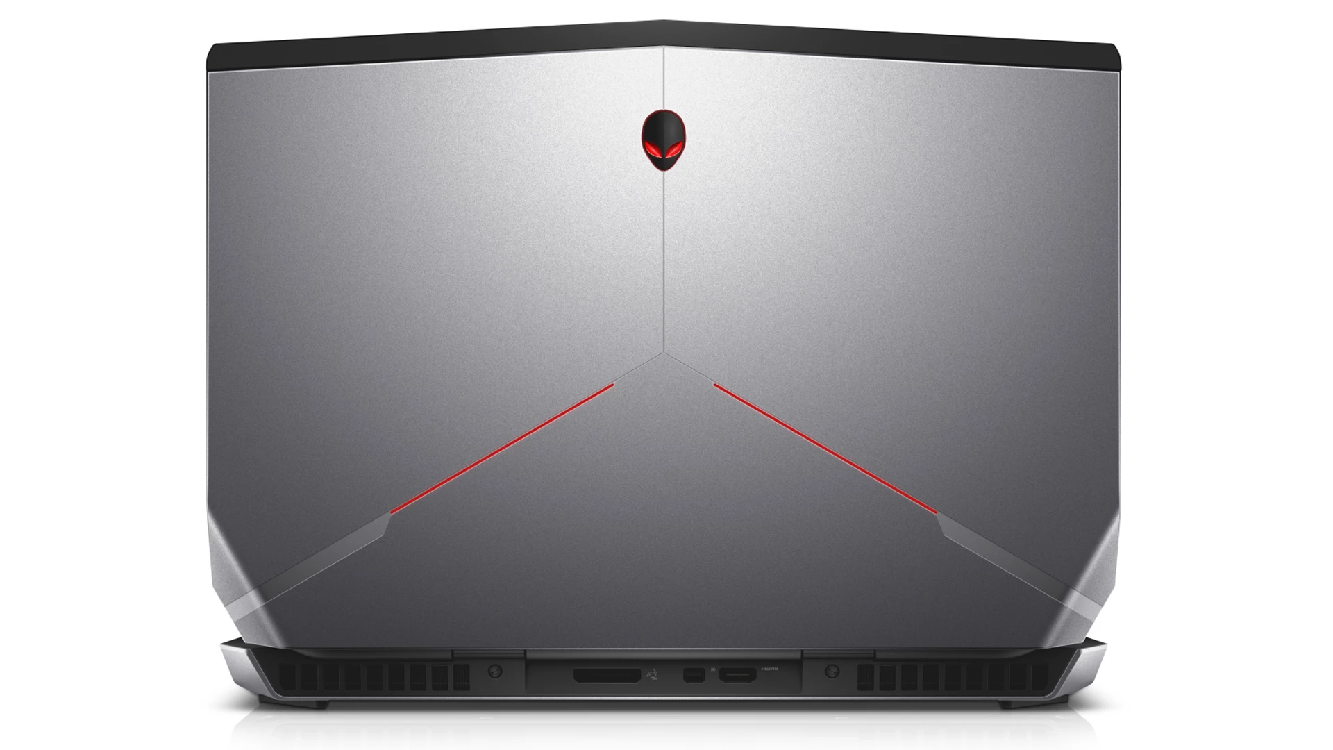 The refreshed Alienware 15 rear view