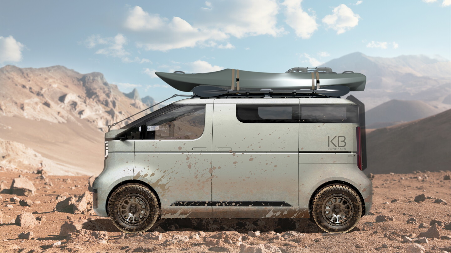 Toyota Kayoibako adventure tiny van/camper