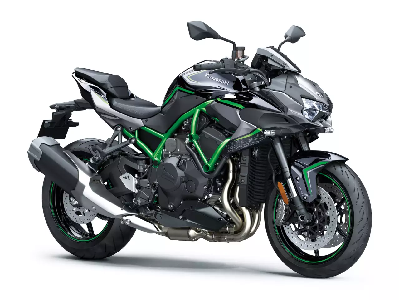 197 supercharged horsepower will make the Z H2 an absolute riot on the road.