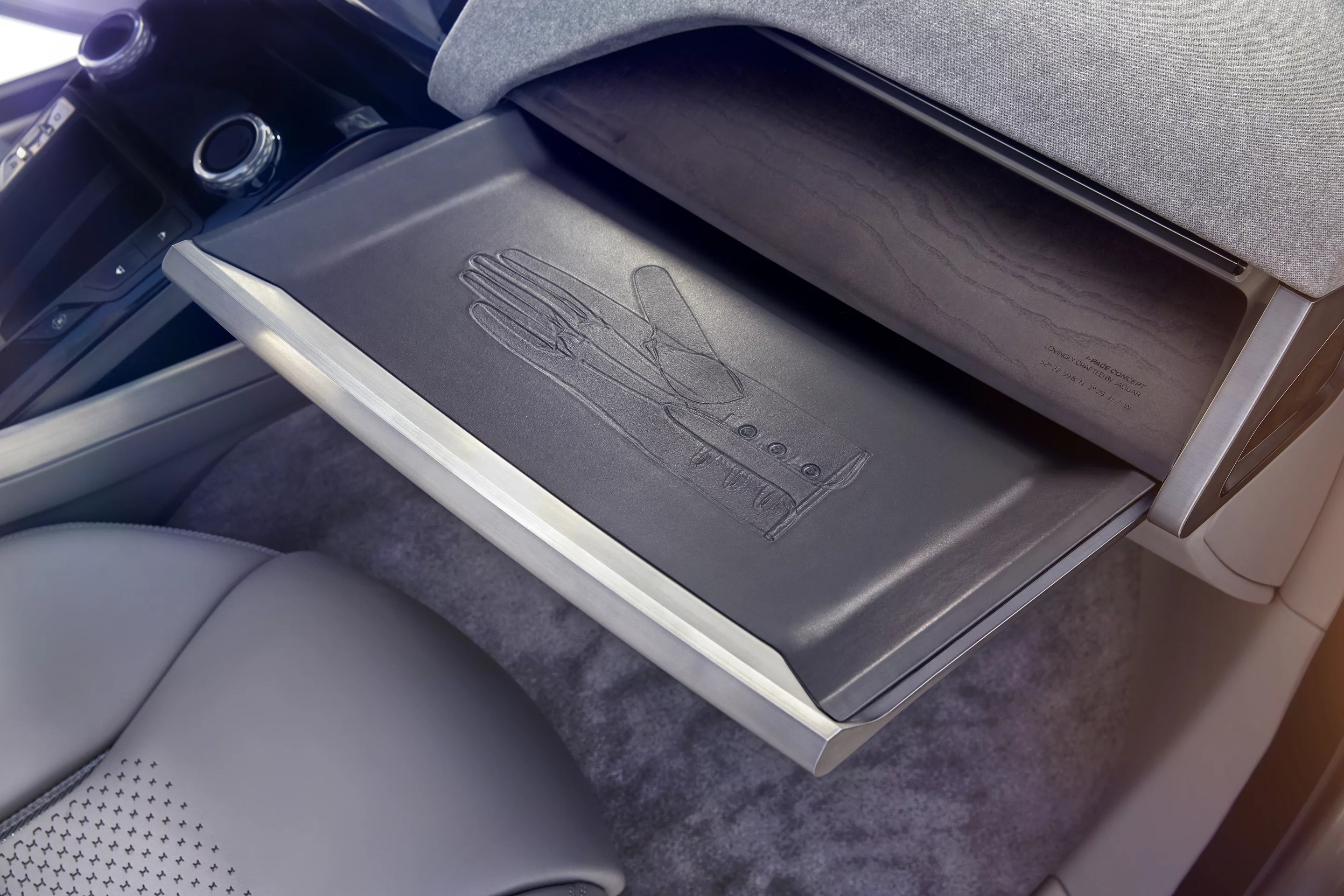 A glovebox should be for gloves - at least, that's what Jaguar thinks