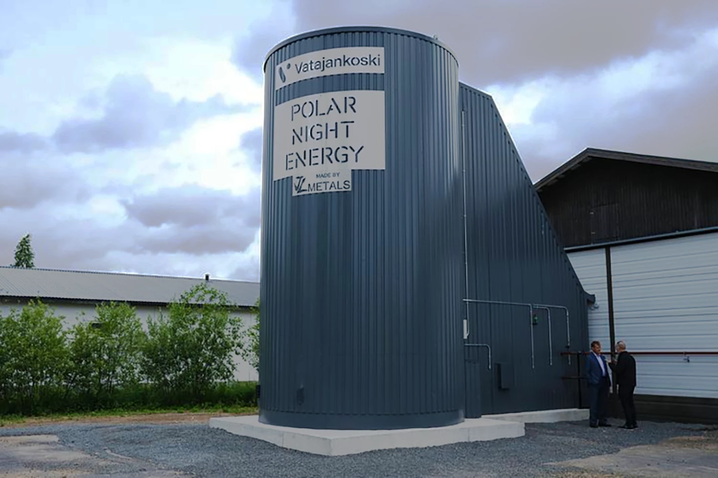 The world's first commercial sand battery system is now in operation in Western Finland