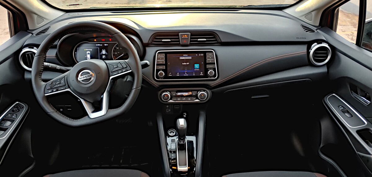 A 7-inch touchscreen with Bluetooth is standard in the 2020 Versa and upgrades to include Android Auto, Apple CarPlay and a lot more
