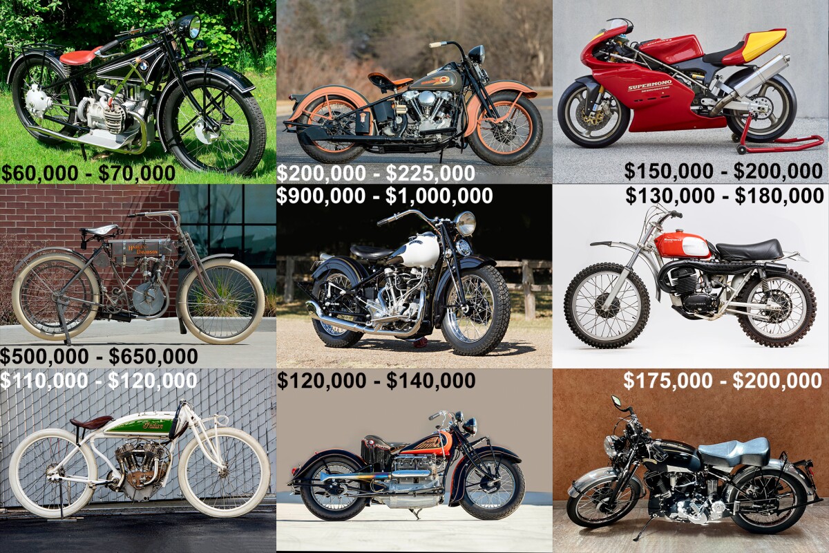 The top 10 motorcycles for sale in Monterey 2022