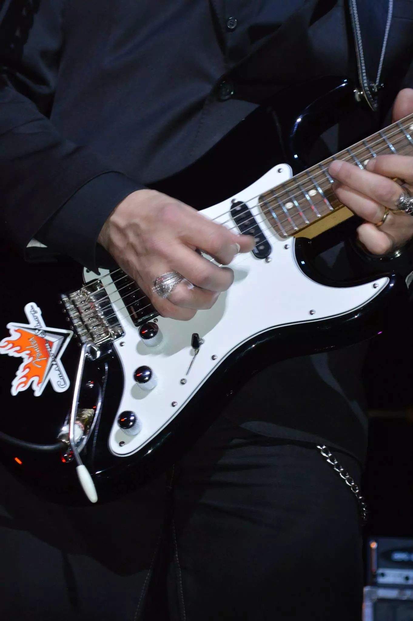 Gary Hoey demonstrates the Fishman Fluence pickups at NAMM 2014