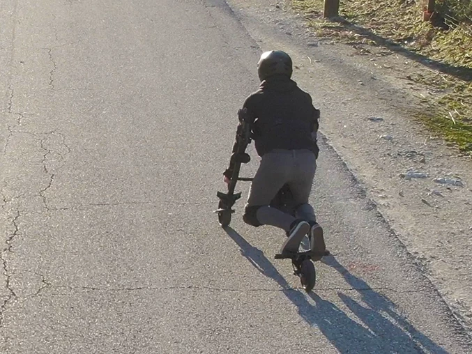 The knee pads would seem like a good idea