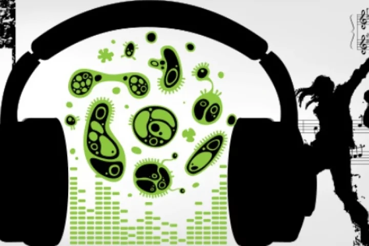 Music sounds better with bacteria: a scientist has swapped graphs for music in order to represent data on microbes