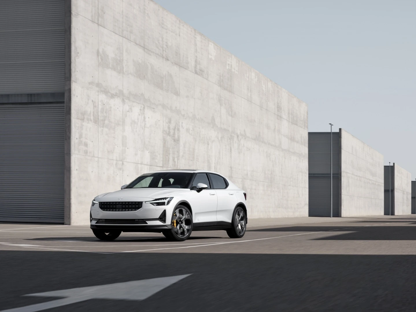The Polestar 2 puts out 408 hp and 487 lb-ft