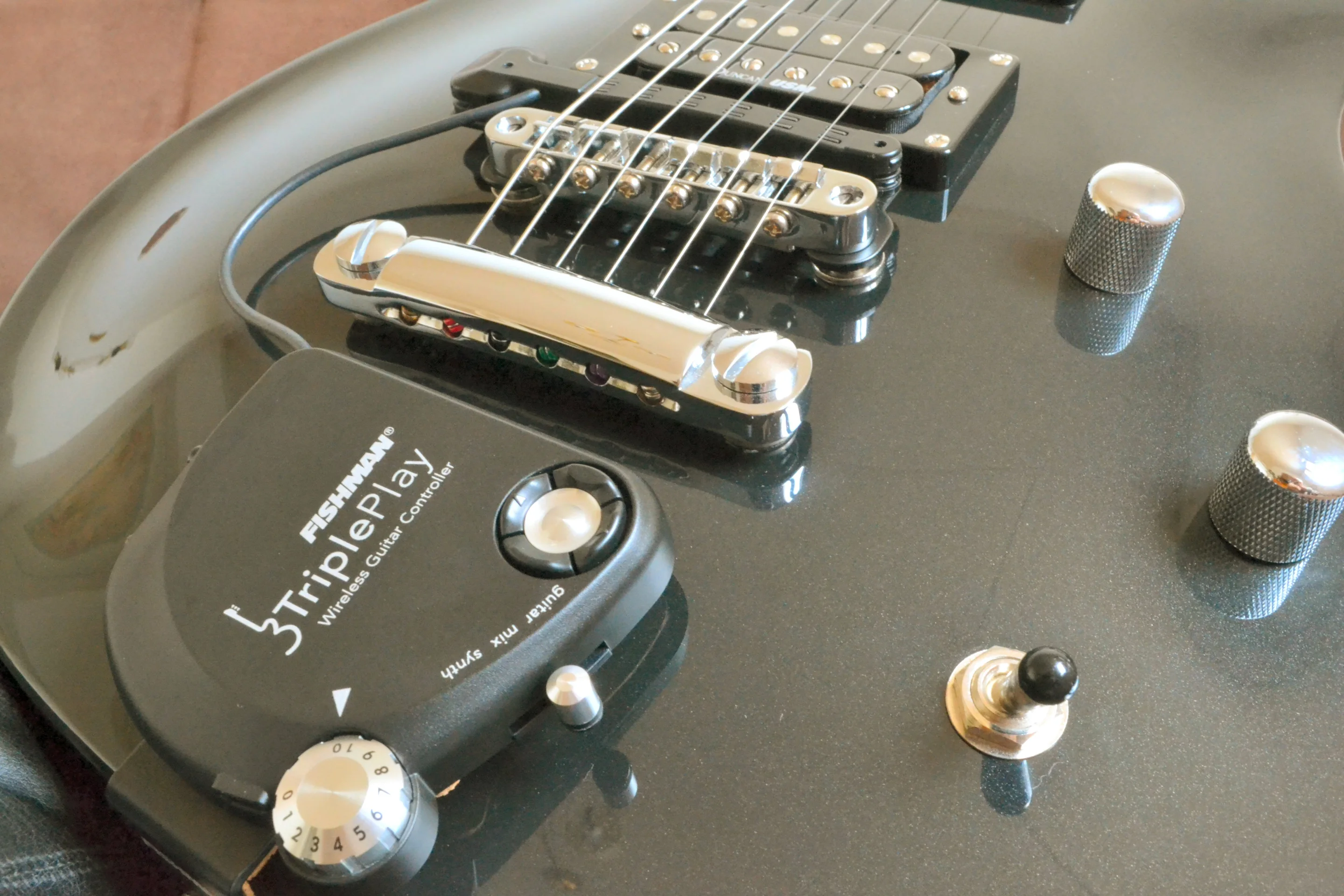 Players can install the system without having to call on a guitar tech for assistance (Photo: Paul Ridden/Gizmag)