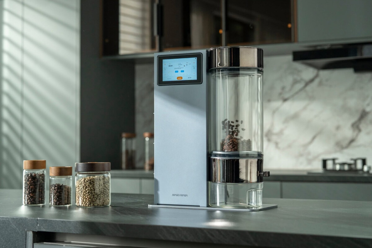 Mago Maga Roma-X: AI-powered coffee bean roasting simplified
