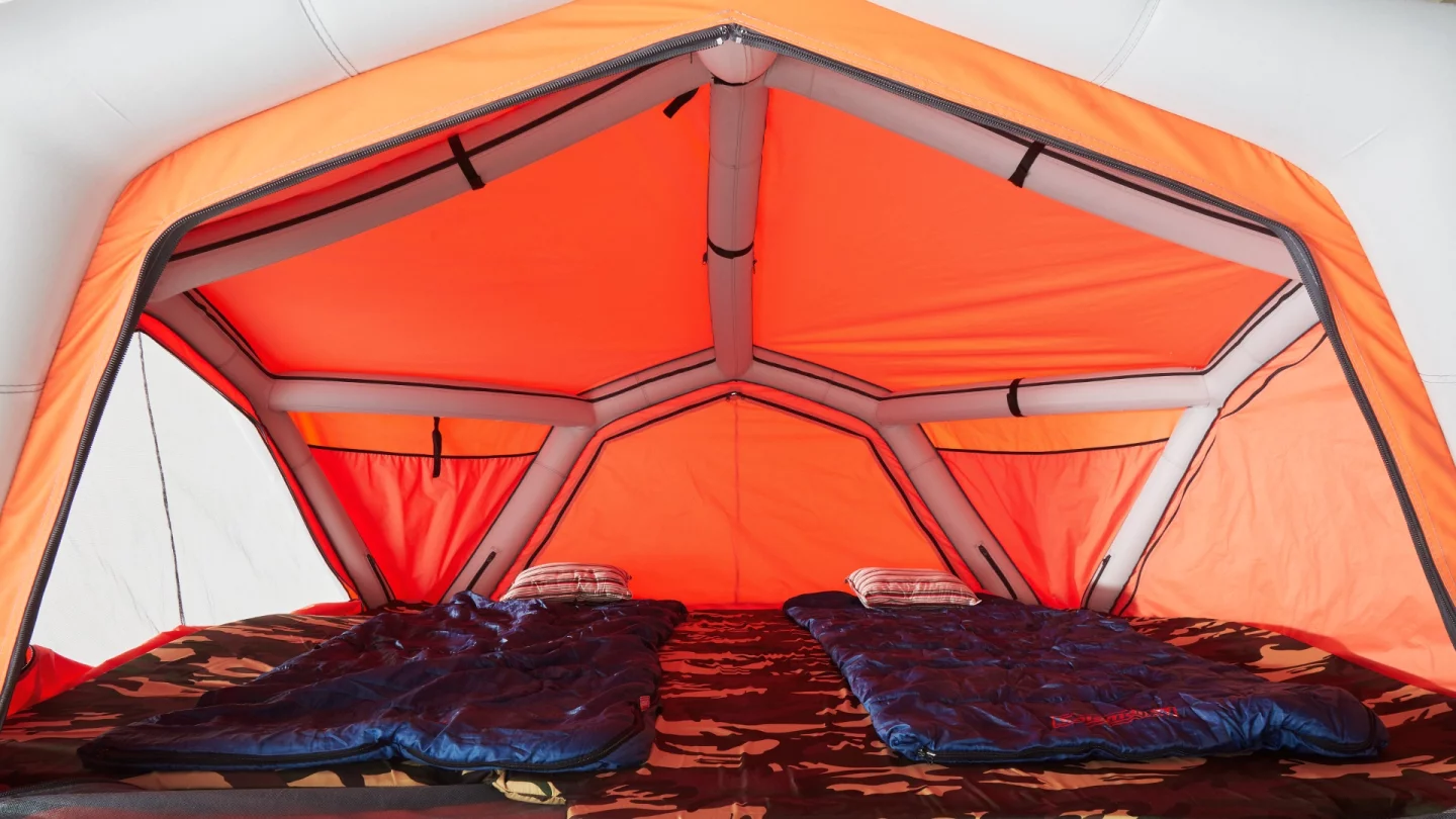 Fjordsen has focused on maximizing interior space to sleep two to four people