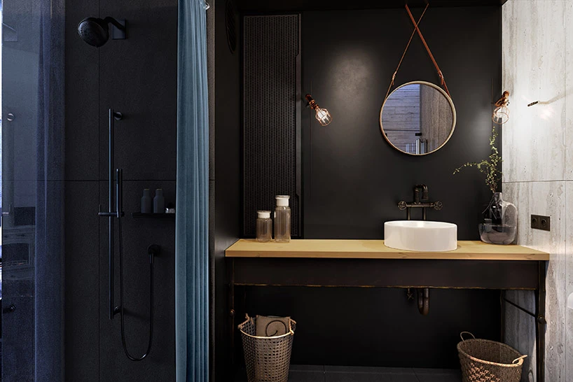 Cabin by the Sea bathroom