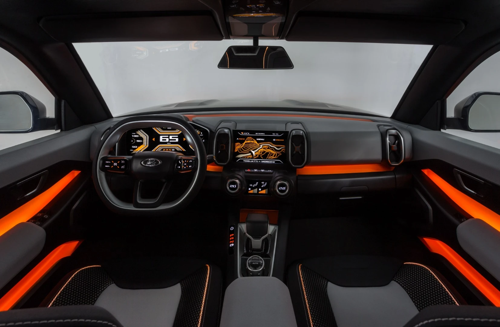 Lada 4x4 Vision: sporty interior