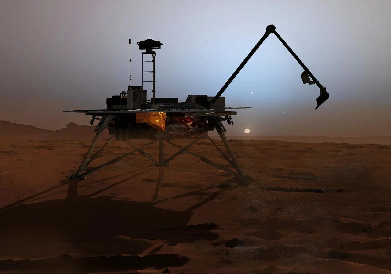 The Phoenix lander
