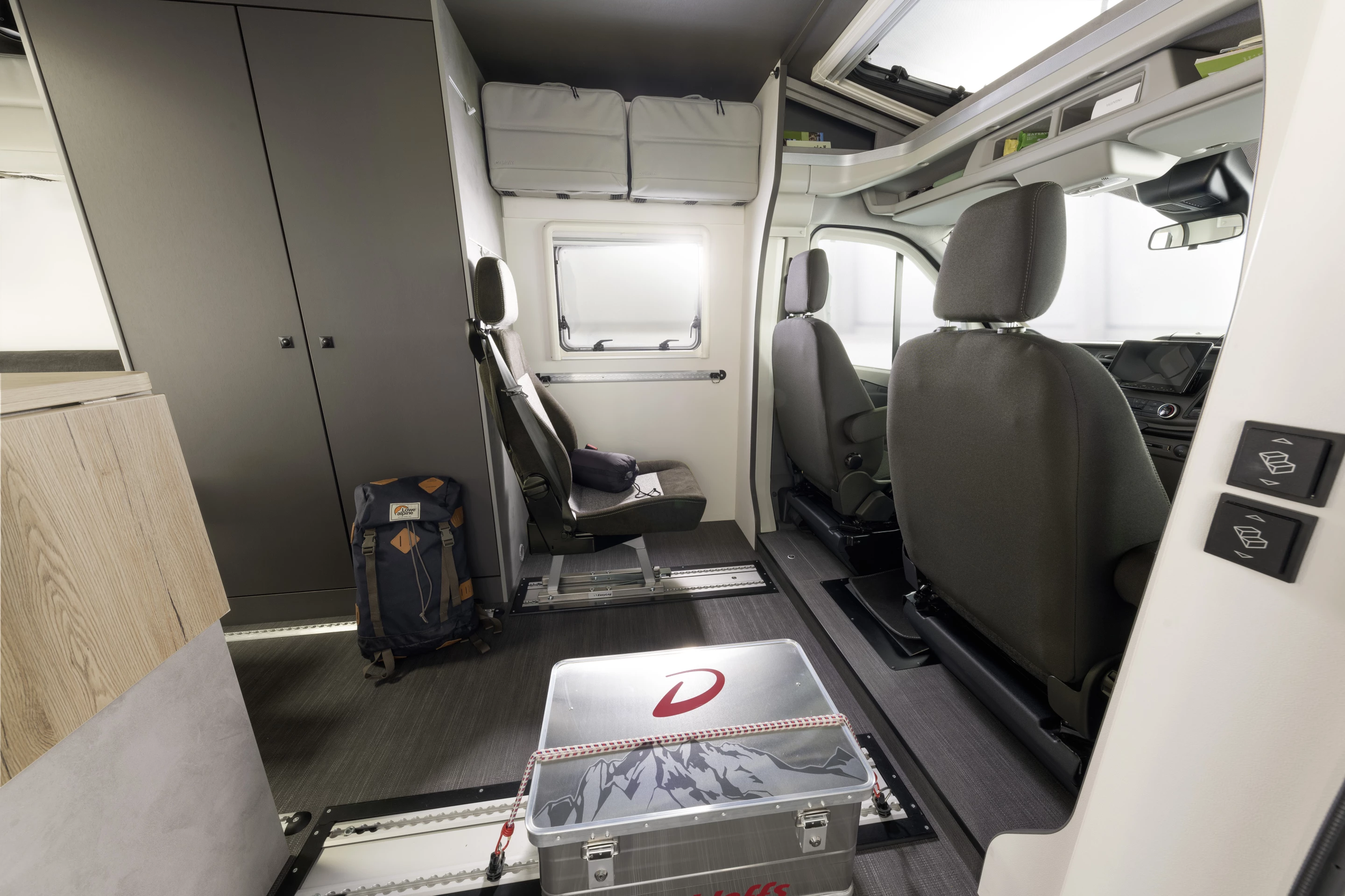 The optional rear seats easily remove to make room for cargo