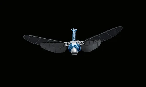 The BionicOpter is capable of maneuvering up and down, forward and backward, and to the side