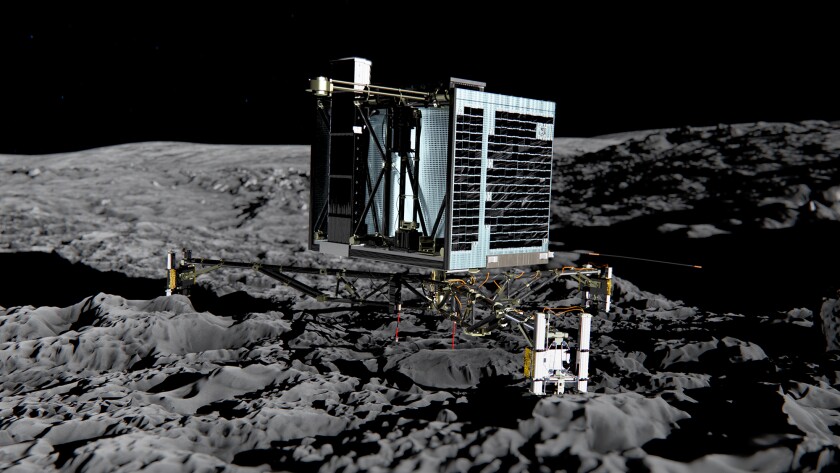 Artist's concept of Philae (Image: ESA)