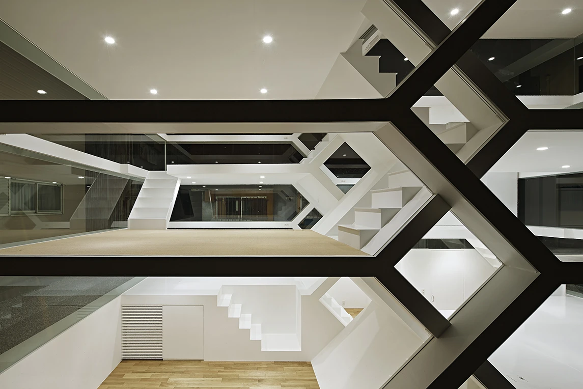 The S-House at night (Photo: Koichi Torimura)