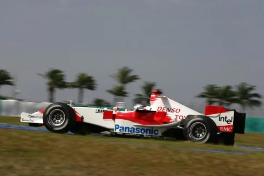 Jarno Trulli now holds third place in the drivers championships.