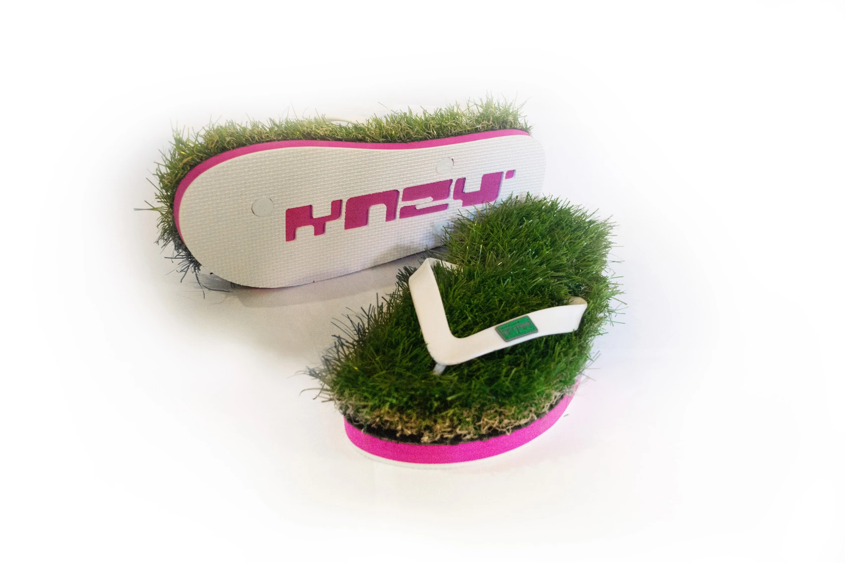 Kusa flip flops come in several styles and colors