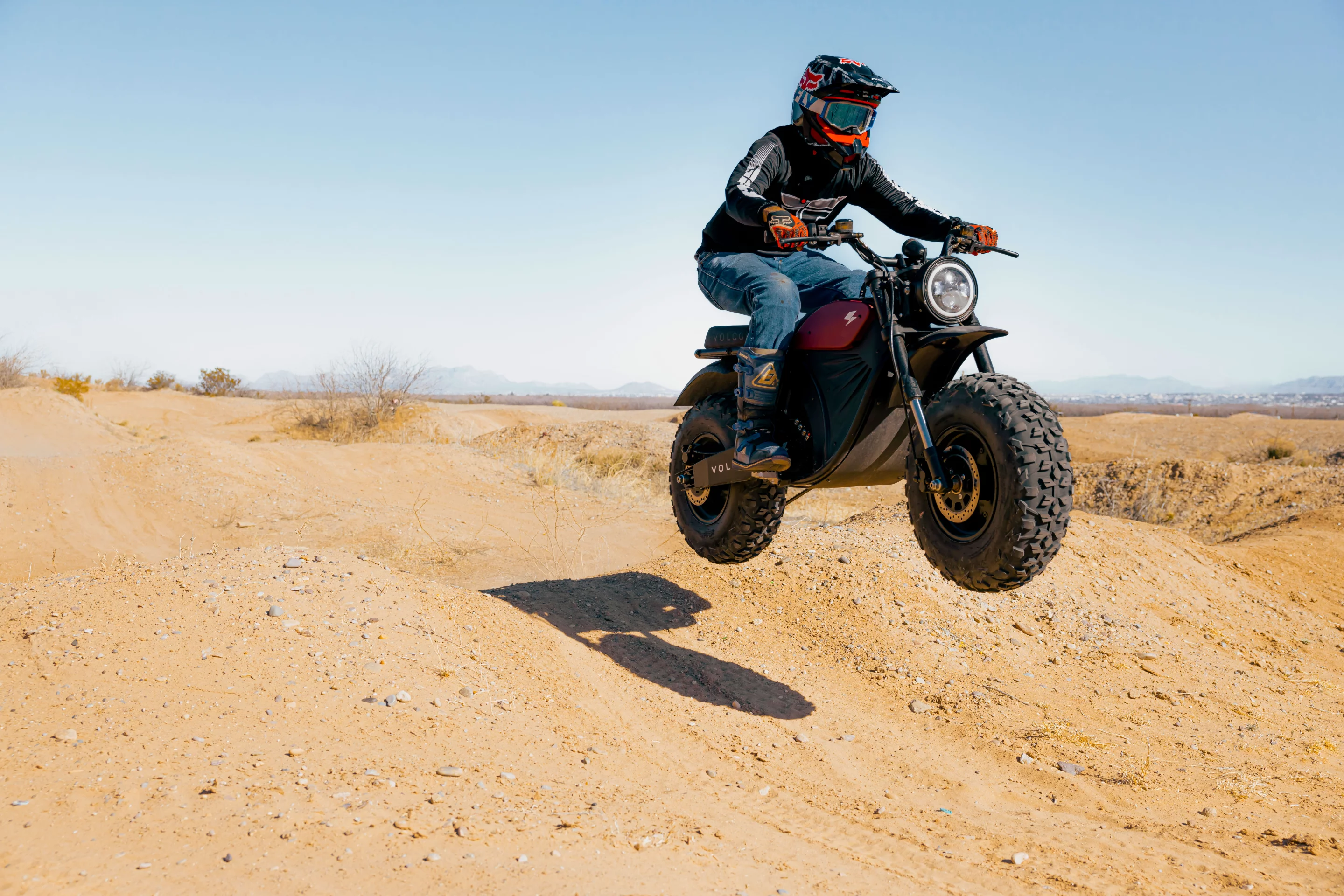 The Grunt Evo fat-wheeled electric off-road motorcycle in now shipping to dealers in the US