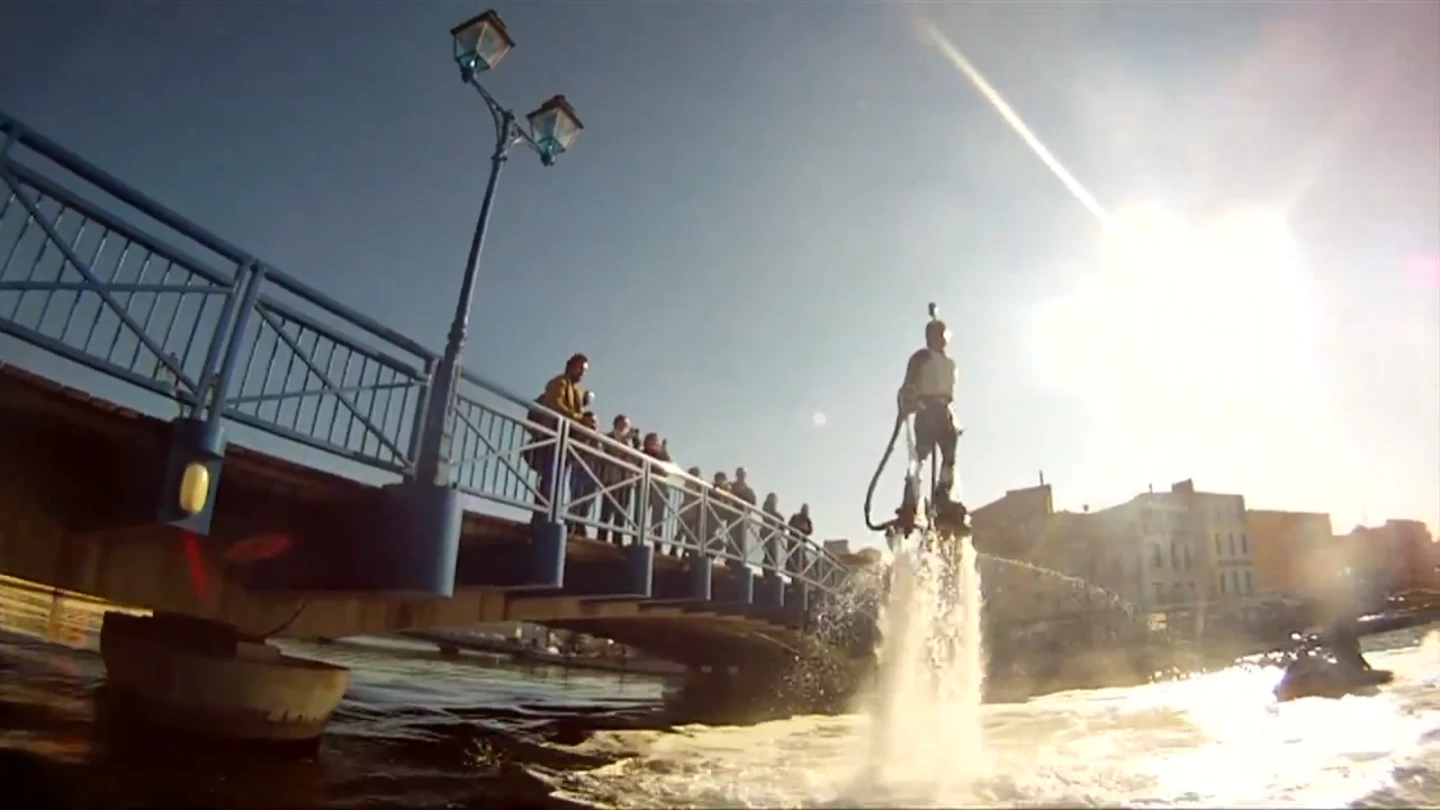 The Zapata Flyboard: Aquaman meets Iron Man