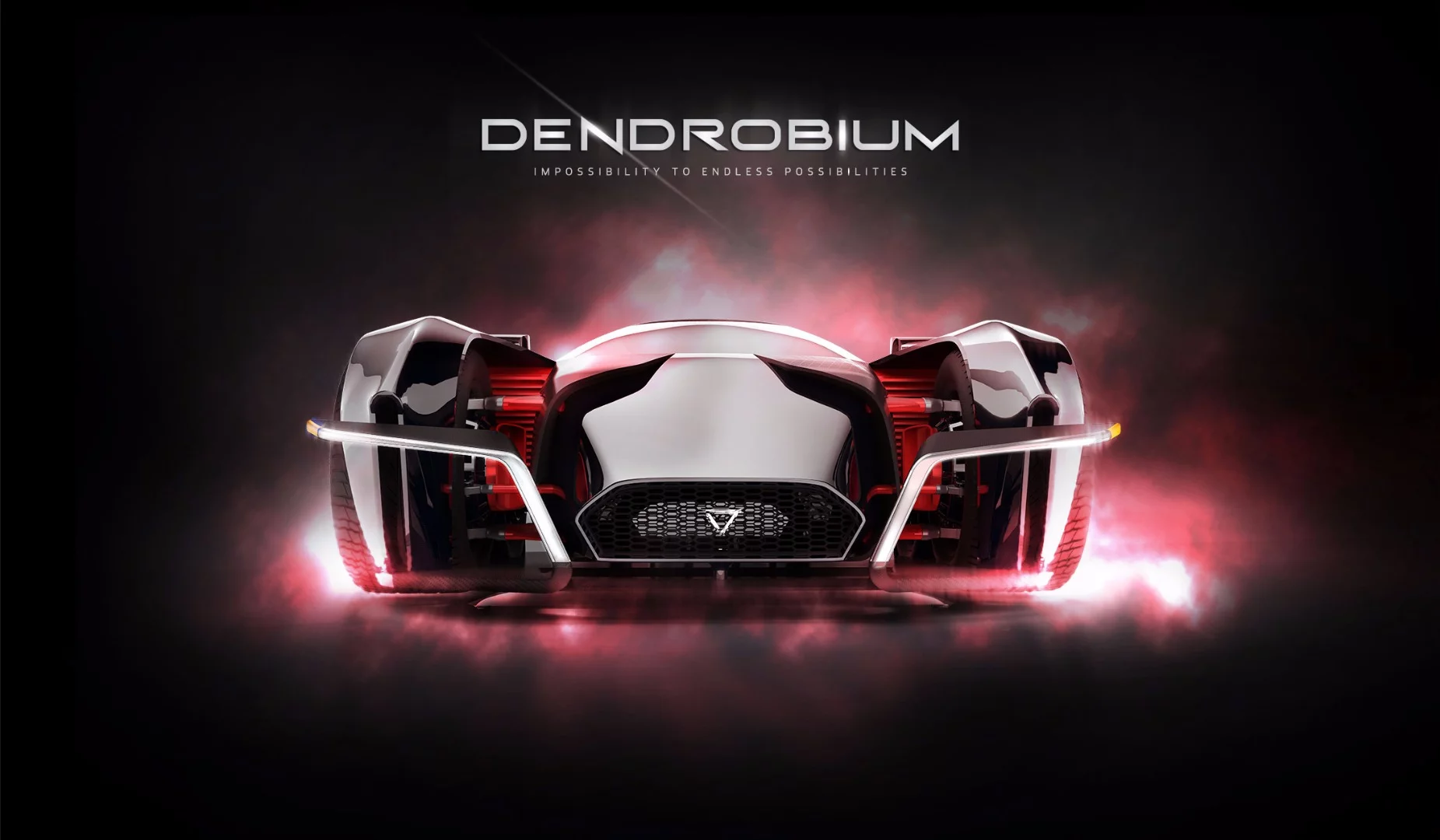 Singapore's Dendrobium electric hypercar: super-low front grill